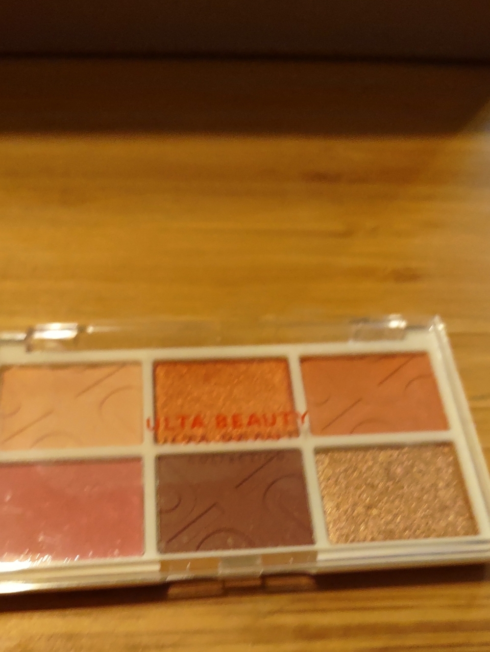 Ulta Beauty 8-Color Warm Eyeshadow Palette - Peach & Copper Shades